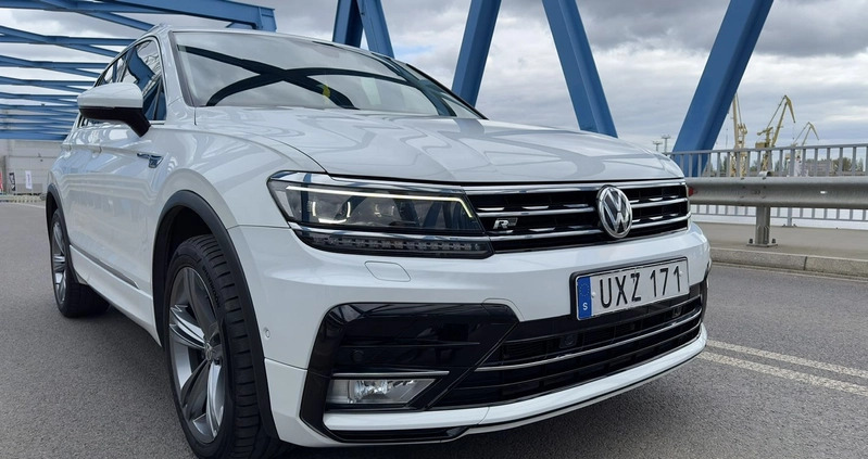 Volkswagen Tiguan cena 95999 przebieg: 173000, rok produkcji 2017 z Szczecin małe 326